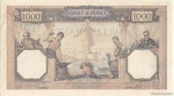1000 Francs CÉRÈS ET MERCURE FRANCE  1937 F.37.01 SPL