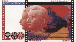 200 Francs FRÈRES LUMIÈRE Bezombes FRANCE  1990 NE.1988.01a NEUF