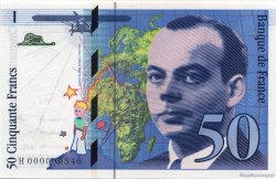 50 Francs SAINT-EXUPÉRY FRANCE  1992 F.72.01aH NEUF