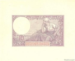 10 Francs MINES DOMANIALES DE LA SARRE Épreuve FRANCE  1920 VF.53.00Ed NEUF