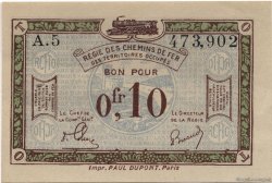 10 Centimes FRANCE régionalisme et divers  1923 JP.135.02 SPL