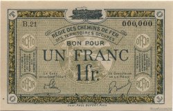 1 Franc Spécimen FRANCE régionalisme et divers  1923 JP.135.05 pr.NEUF