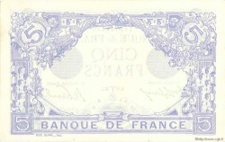 5 Francs BLEU FRANCE  1915 F.02.25 pr.SPL
