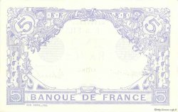 5 Francs BLEU lion inversé FRANCE  1916 F.02bis.04 pr.SPL