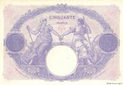50 Francs BLEU ET ROSE FRANCE  1925 F.14.38 pr.SUP