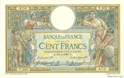 100 Francs LUC OLIVIER MERSON avec LOM FRANCE  1908 F.22.01 TTB+ à SUP