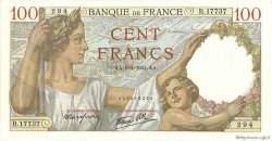 100 Francs SULLY FRANCE 1941 F.26.44