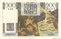 500 Francs CHATEAUBRIAND FRANCE  1953 F.34.11 SUP+