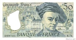 50 Francs QUENTIN DE LA TOUR FRANCE  1992 F.67.19b SPL