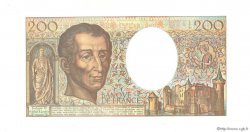 200 Francs MONTESQUIEU alphabet 101 FRANCE  1992 F.70bis.01 pr.NEUF