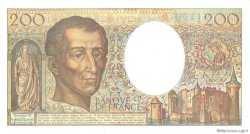 200 Francs MONTESQUIEU alphabet 101 FRANCE  1992 F.70bis.01 SUP à SPL