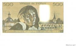 500 Francs PASCAL FRANCE  1977 F.71.17 SUP