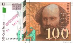 100 Francs CÉZANNE FRANCE  1997 F.74.01Spn NEUF