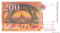 200 Francs EIFFEL FRANCE  1996 F.75.03a1 NEUF