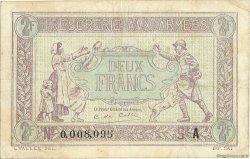 2 Francs TRÉSORERIE AUX ARMÉES FRANCE  1917 VF.05.01 TTB