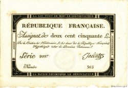 250 Livres FRANCE  1793 Muz.46 NEUF