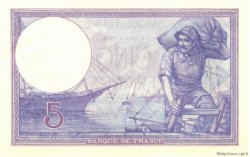 5 Francs FEMME CASQUÉE FRANCE  1917 F.03.01 pr.NEUF