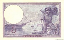 5 Francs FEMME CASQUÉE FRANCE  1920 F.03.04 NEUF