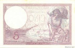 5 Francs FEMME CASQUÉE modifié FRANCE  1939 F.04.09 SPL