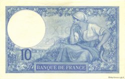 10 Francs MINERVE FRANCE  1916 F.06.01 pr.SPL