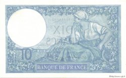 10 Francs MINERVE modifié FRANCE  1941 F.07.27 pr.SPL