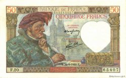 50 Francs JACQUES CŒUR FRANCE  1940 F.19.03 pr.NEUF