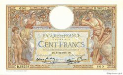 100 Francs LUC OLIVIER MERSON type modifié FRANCE  1937 F.25.05 SUP+
