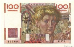 100 Francs JEUNE PAYSAN FRANCE 1946 F.28.12