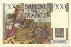 500 Francs CHATEAUBRIAND FRANCE  1947 F.34.07 TTB à SUP