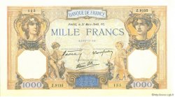 1000 Francs CÉRÈS ET MERCURE type modifié FRANCE  1940 F.38.44 pr.NEUF