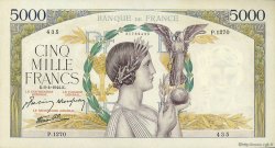 5000 Francs VICTOIRE Impression à plat FRANCE  1944 F.46.51 pr.SUP