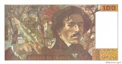 100 Francs DELACROIX imprimé en continu FRANCE  1990 F.69bis.01bD NEUF