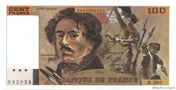 100 Francs DELACROIX 442-1 & 442-2 FRANCE  1994 F.69ter.01a NEUF