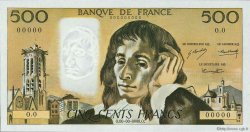 500 Francs PASCAL FRANCE  1968 F.71.01S NEUF