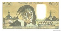 500 Francs PASCAL FRANCE  1989 F.71.42 NEUF