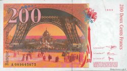 200 Francs EIFFEL FRANCE  1999 F.75.05 SPL+