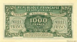 1000 Francs MARIANNE Chiffres gras FRANCE  1945 VF.12.01 pr.SPL
