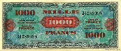 1000 Francs Drapeau FRANCE  1944 VF.22.01 SUP+