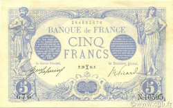 5 Francs BLEU FRANCE  1916 F.02.36 UNC-