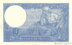 10 Francs MINERVE FRANCE  1921 F.06.05 pr.SUP