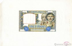 20 Francs TRAVAIL ET SCIENCE FRANCE  1941 F.12.00Ec