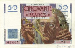 50 Francs LE VERRIER FRANCE  1946 F.20.02 TTB à SUP