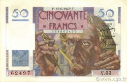 50 Francs LE VERRIER FRANCE  1947 F.20.08 SPL+