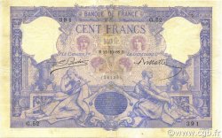 100 Francs BLEU ET ROSE FRANCE  1888 F.21.01 TB