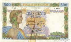 500 Francs LA PAIX FRANCE  1944 F.32.47 B+