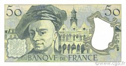 50 Francs QUENTIN DE LA TOUR FRANCE  1989 F.67.15 SUP à SPL