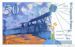 50 Francs SAINT-EXUPÉRY modifié Numéro spécial FRANCE  1997 F.73.04 SPL+