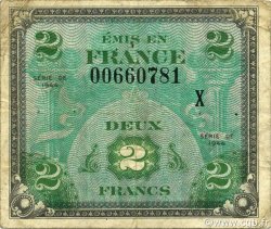 2 Francs DRAPEAU FRANKREICH  1944 VF.16.03