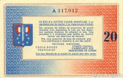 20 Francs BON DE SOLIDARITÉ FRANCE régionalisme et divers  1941 KL.08 pr.NEUF