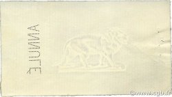 Papier type 1852 Annulé ALGÉRIE  1852 P.(010z) SPL